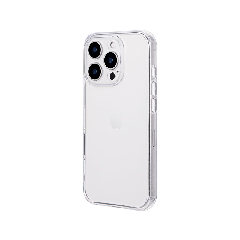 iPhone 16 Pro 耐傷・耐衝撃ハイブリッドケース 「UTILO Hybrid 精密設計」 クリア