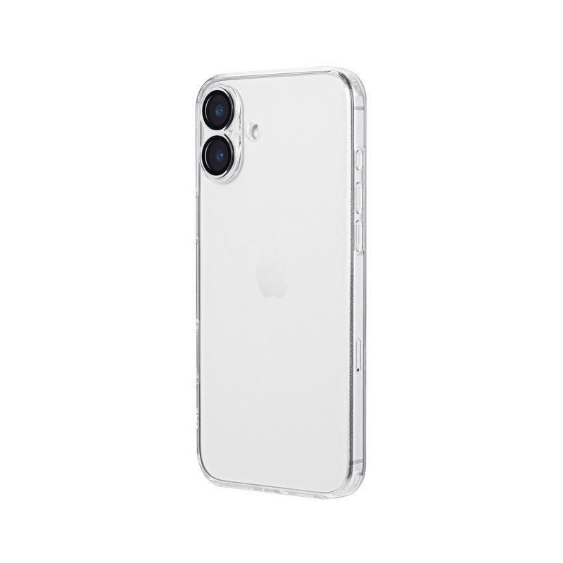 iPhone 16 Plus カメラレンズ保護ガラスハイブリッドケース 「UTILO All Cover Glass」 クリア