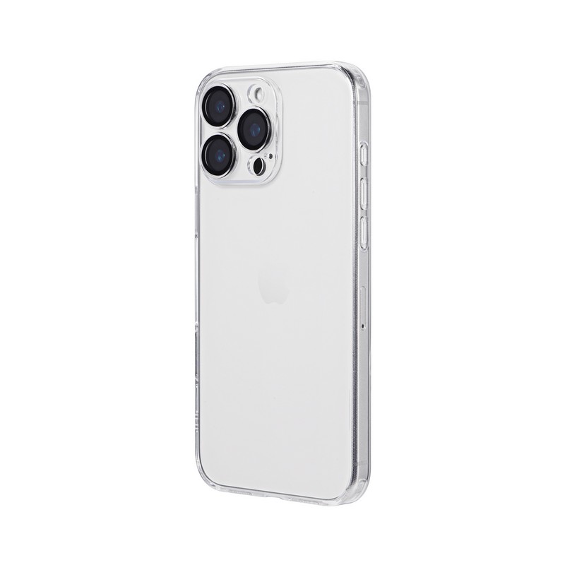iPhone 16 Pro Max カメラレンズ保護ガラスハイブリッドケース 「UTILO All Cover Glass」 クリア
