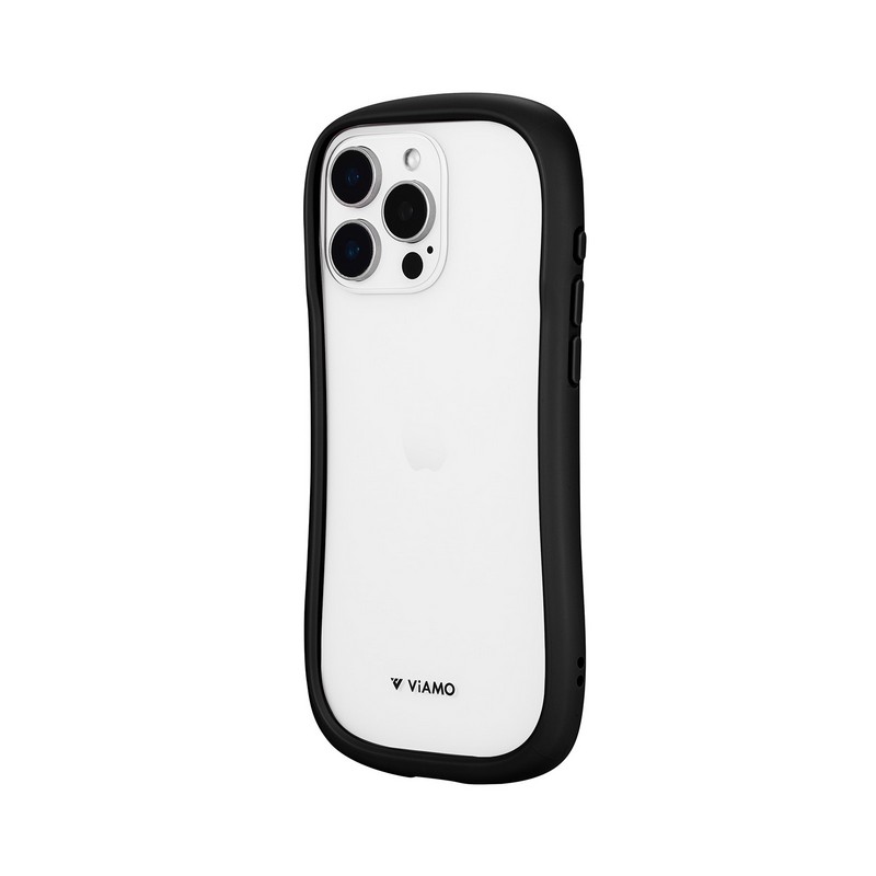 iPhone 16 Pro Max 耐傷・耐衝撃ハイブリッドケース 「ViAMO freely」 ブラック