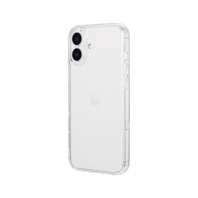 iPhone 16 Plus 超硬度・耐傷ガラスハイブリッドケース「GOD GLASS 超凰神」 クリア