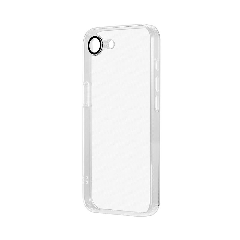 iPhone 17e/iPhone 16e カメラレンズ保護ガラスハイブリッドケース 「UTILO All Cover Glass」 クリア