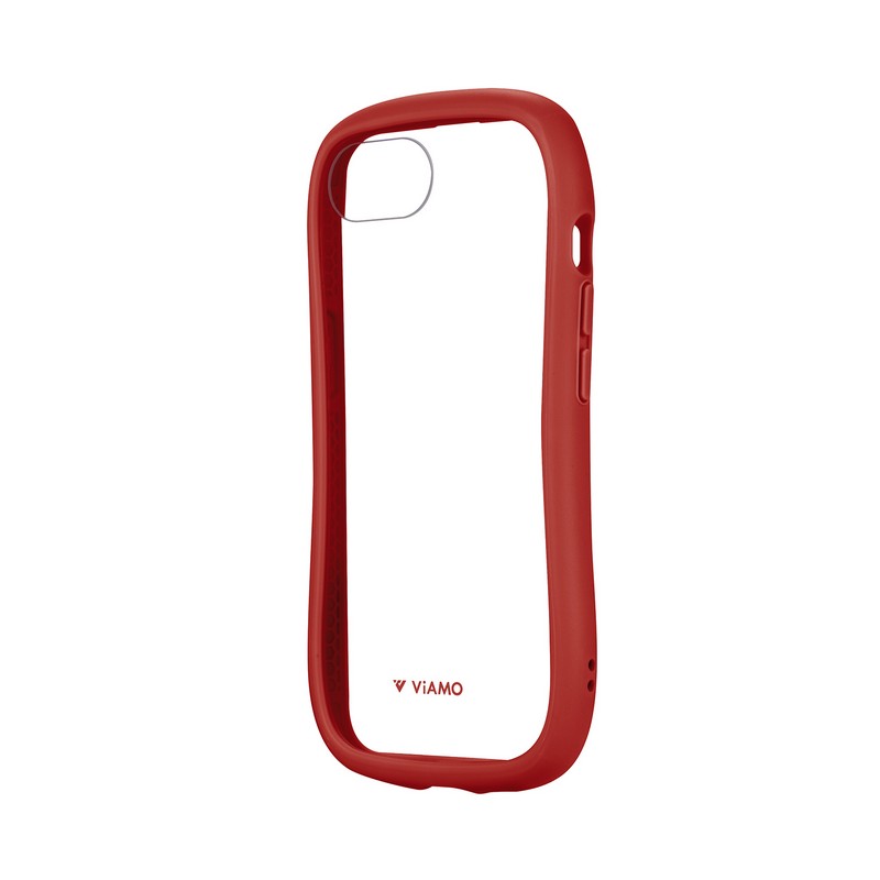 iPhone 17e/iPhone 16e 耐傷・耐衝撃ハイブリッドケース 「ViAMO freely」 ワインレッド