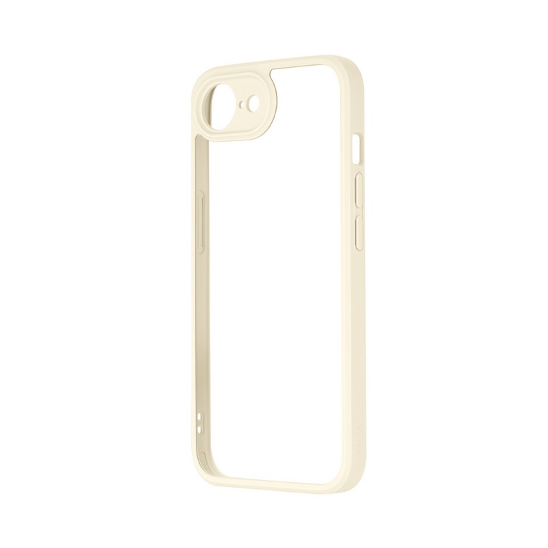 iPhone 17e/iPhone 16e 耐衝撃ハイブリッドケース 「Velta」 ミルクホワイト