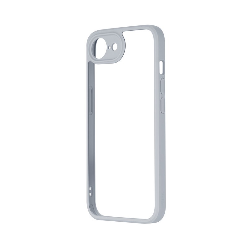 iPhone 17e/iPhone 16e 耐衝撃ハイブリッドケース 「Velta」 ライトグレー