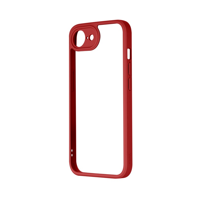 iPhone 17e/iPhone 16e 耐衝撃ハイブリッドケース 「Velta」 ワインレッド