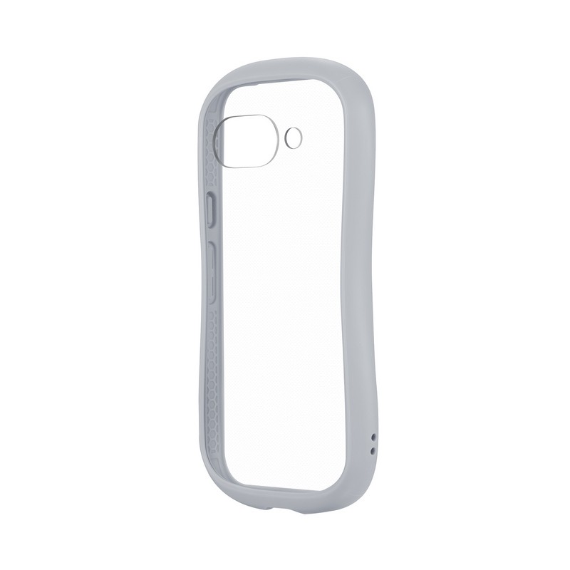 Google Pixel 9a 耐衝撃ハイブリッドケース 「ViAMO fly」 ライトグレー