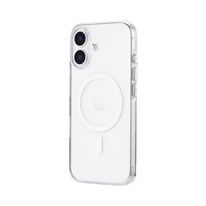 iPhone 17 超透明ハードケース 「MASTER CLEAR mag」 クリア/ホワイト