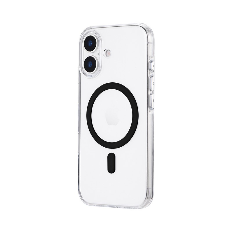 iPhone 17 超透明ハードケース 「MASTER CLEAR mag」 クリア/ブラック