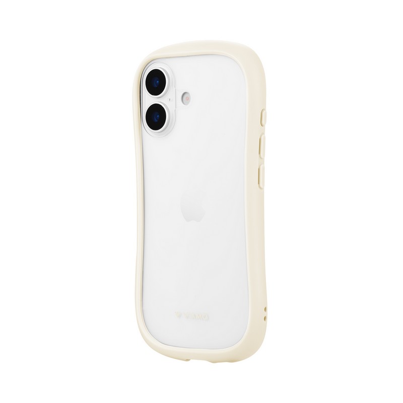 iPhone 17 耐傷・耐衝撃ハイブリッドケース 「ViAMO freely」 ミルクホワイト