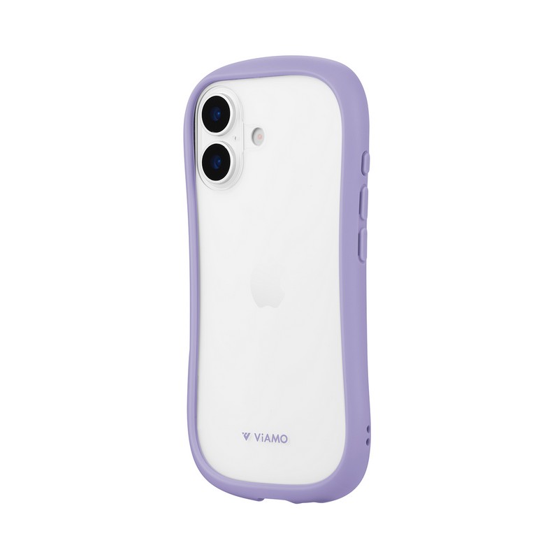 iPhone 17 耐傷・耐衝撃ハイブリッドケース 「ViAMO freely」 パープル