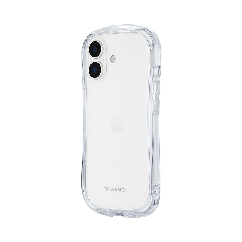 iPhone 17 耐傷・耐衝撃ハイブリッドケース 「ViAMO crystal」 クリア