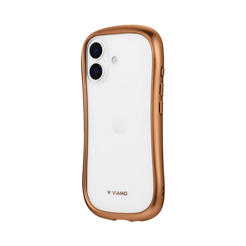iPhone 17 耐傷・耐衝撃ハイブリッドケース 「ViAMO alloy」 ブロンズ