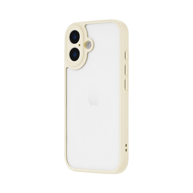 iPhone 17 耐衝撃ハイブリッドケース 「Velta」 ミルクホワイト