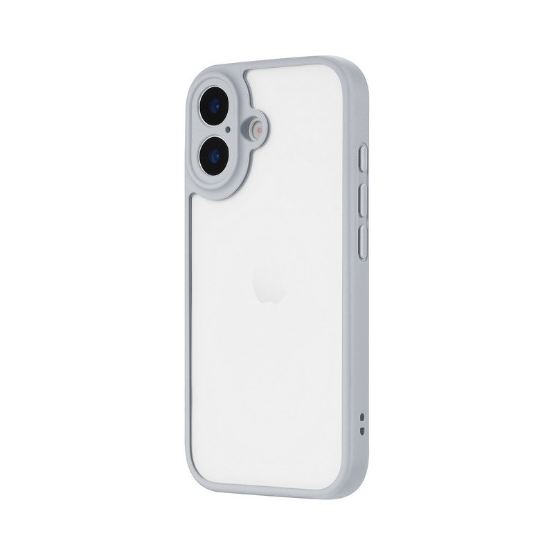 iPhone 17 耐衝撃ハイブリッドケース 「Velta」 ライトグレー