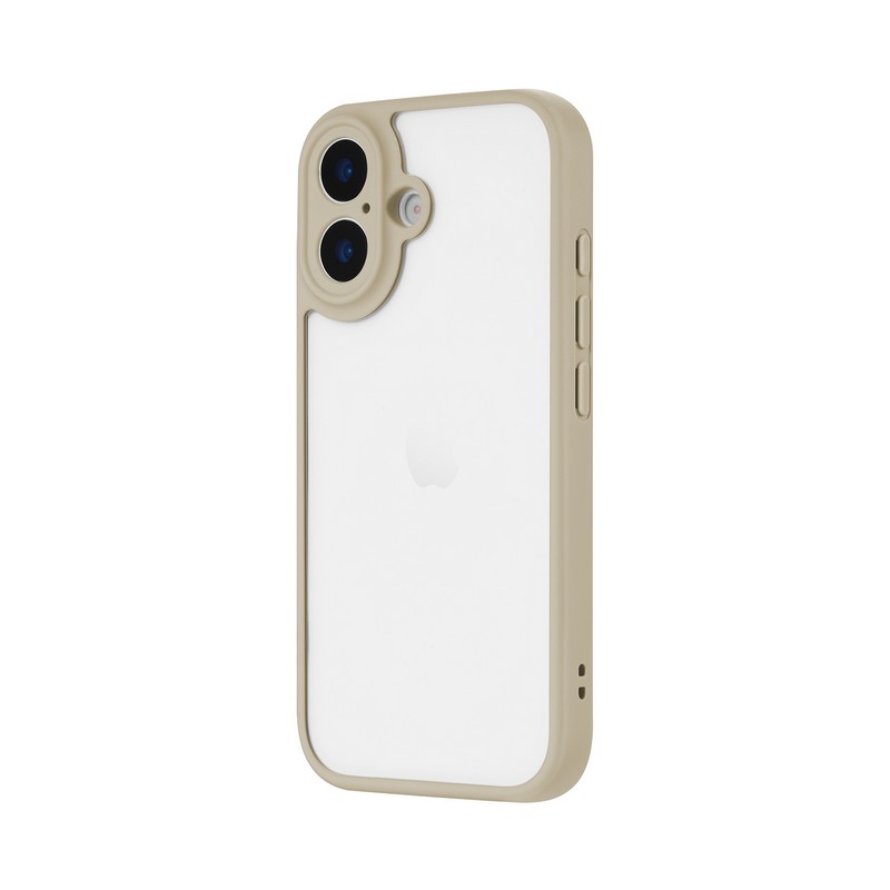 iPhone17 ケース Velta ベージュ 耐衝撃 ハイブリッドケース 背面クリア ポリカーボネート TPU 柔軟 割れにくい レンズ保護 精密設計 ストラップホール搭載 スマ