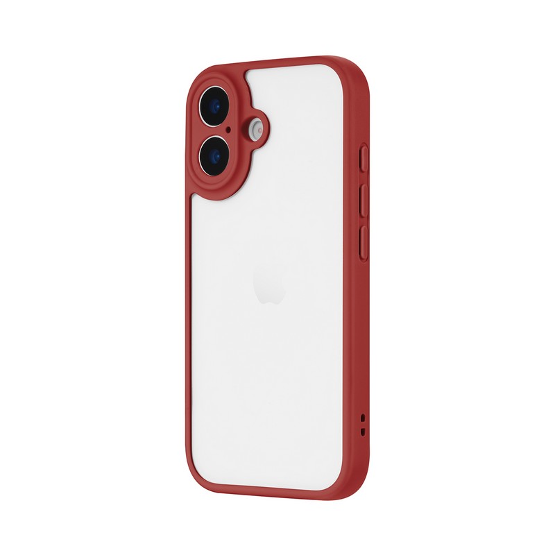 iPhone 17 耐衝撃ハイブリッドケース 「Velta」 レッド