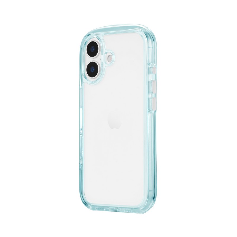 iPhone 17 超衝撃吸収エアポケットケース「AIR-ROUND」 ブルー