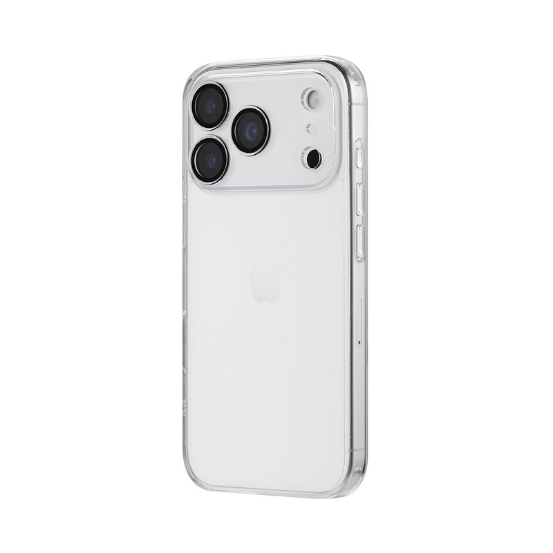 iPhone 17 Pro カメラレンズ保護ガラスハイブリッドケース 「UTILO All Cover Glass」 クリア