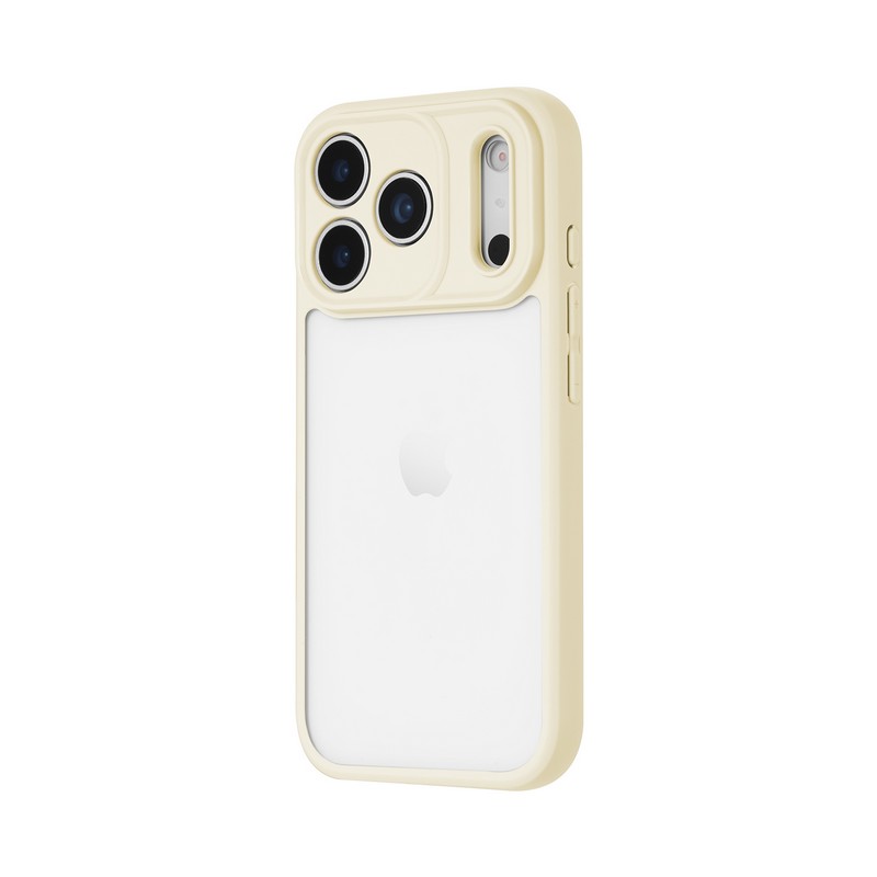 iPhone 17 Pro 耐衝撃ハイブリッドケース 「Velta」 ミルクホワイト
