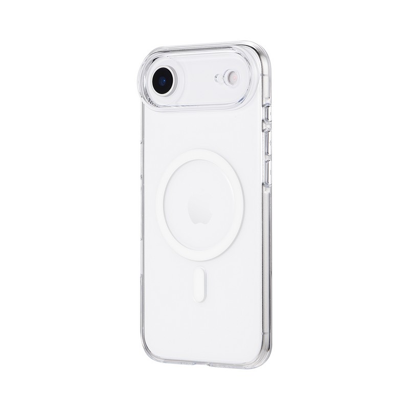 iPhone Air 超透明ハードケース 「MASTER CLEAR mag」 クリア/ホワイト