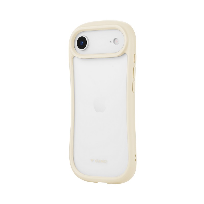 iPhone Air 耐傷・耐衝撃ハイブリッドケース 「ViAMO freely」 ミルクホワイト