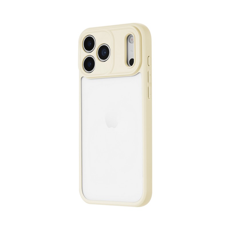 iPhone 17 Pro Max 耐衝撃ハイブリッドケース 「Velta」 ミルクホワイト