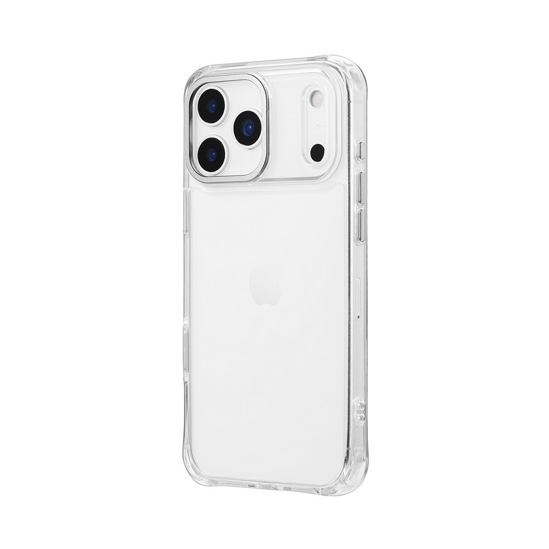 iPhone 17 Pro Max カメラ保護ハイブリッドケース 「mycam」 シルバー