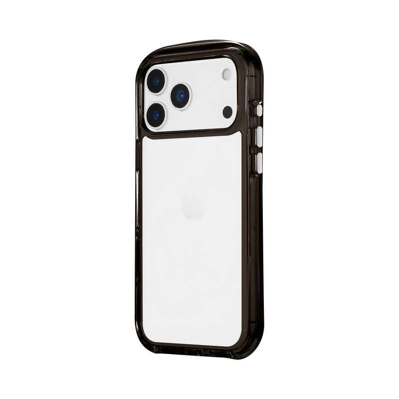 iPhone 17 Pro Max 超衝撃吸収エアポケットケース「AIR-ROUND」 スモーク