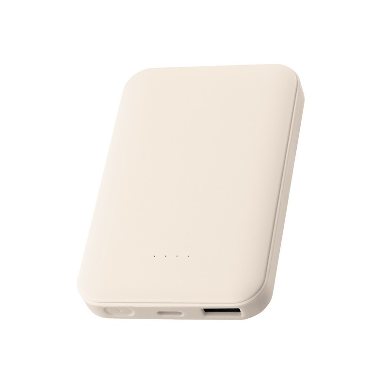 発火リスクを抑えたモバイルバッテリー「MOEZ」 5000mAh ホワイト