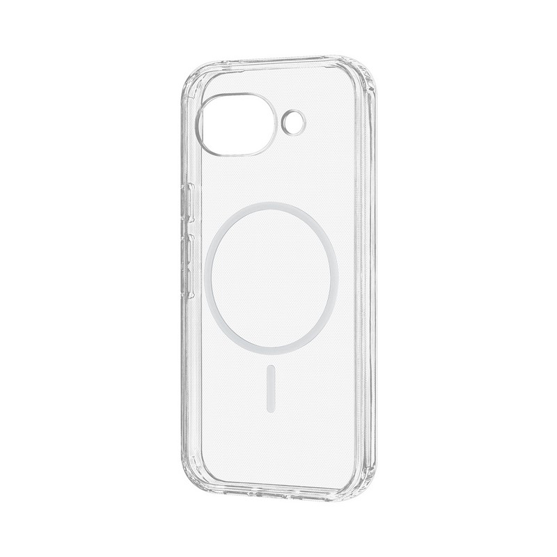 Google Pixel 10a ケース クリア MagSafe対応 グーグルピクセル10a 急速充電 マグネットアクセサリ 強力吸着 背面クリア 黄変防止 シンプル カバー スマホカバー