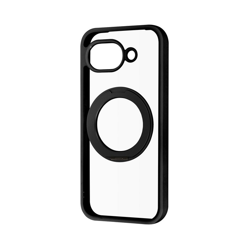 Google Pixel 10a ケース リング付 マグネット グーグルピクセル10a MagSafe対応 スマホスタンド 360度回転 耐衝撃 ブラック カバー ハイブリッド スマホカバー