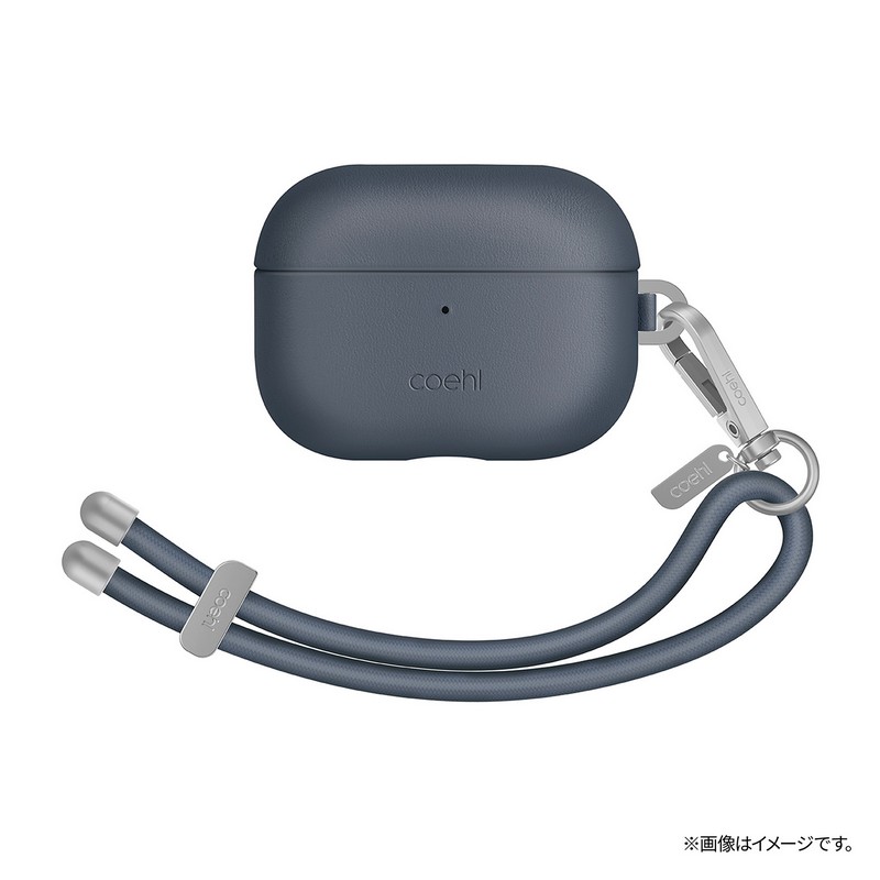 AirPods Pro 2用 レザーレットケース「HAVEN」[サファイアブルー]