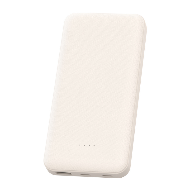 発火リスクを抑えたモバイルバッテリー「MOEZ」 10000mAh ホワイト