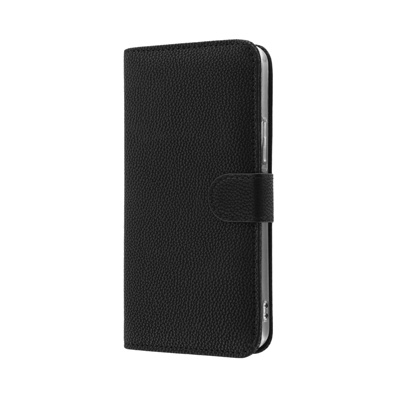 arrows Alpha2 F-51G 薄型・軽量PUレザー手帳ケース 「BOOK POCKET」 ブラック