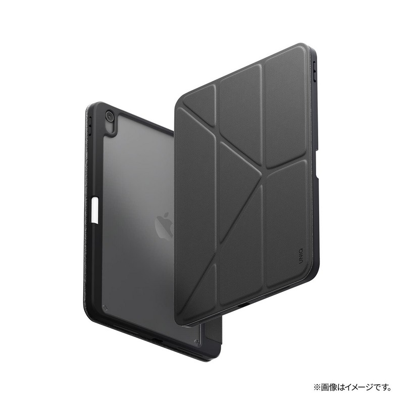 iPad 11inch A16 ケース iPad 10.9inch 第10世代 グレー カバー iPadカバー iPadケース おしゃれ かわいい おすすめ チャコール