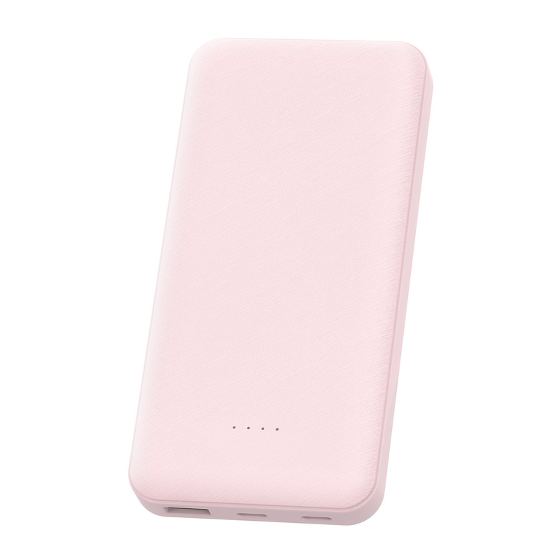 発火リスクを抑えたモバイルバッテリー「MOEZ」 10000mAh ピンク