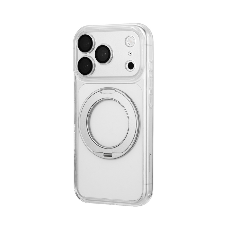 iPhone18Pro/iPhone 17 Pro カメラレンズ保護ハイブリッドケース 「UTILO All Cover mag swing」 クリア