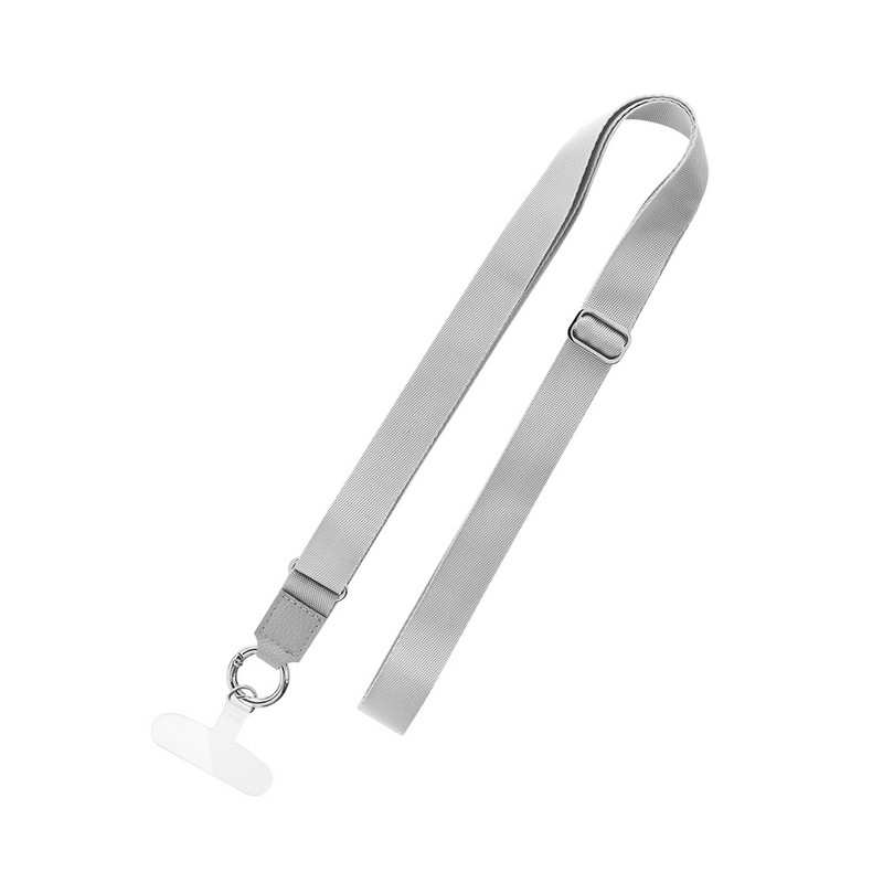 iPhone/スマートフォン対応 ショルダーストラップ 「SHOULTY MULTI STRAP」太平紐タイプ グレー