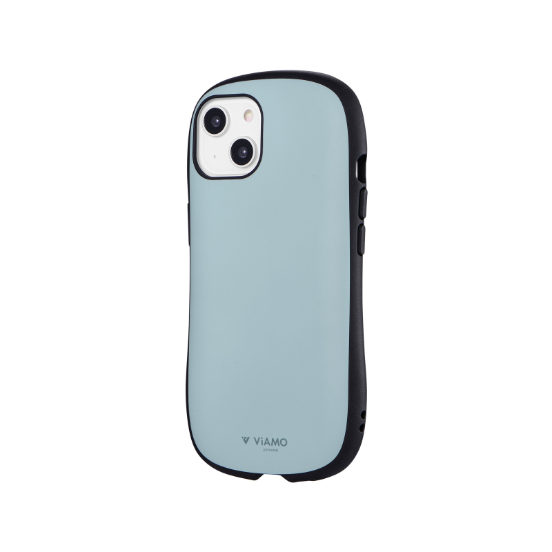 iPhone 14/13 耐衝撃ハイブリッドケース 「ViAMO personal」 ライトブルー