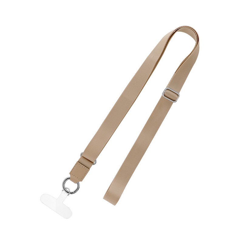 iPhone/スマートフォン対応 ショルダーストラップ 「SHOULTY MULTI STRAP」太平紐タイプ ベージュ