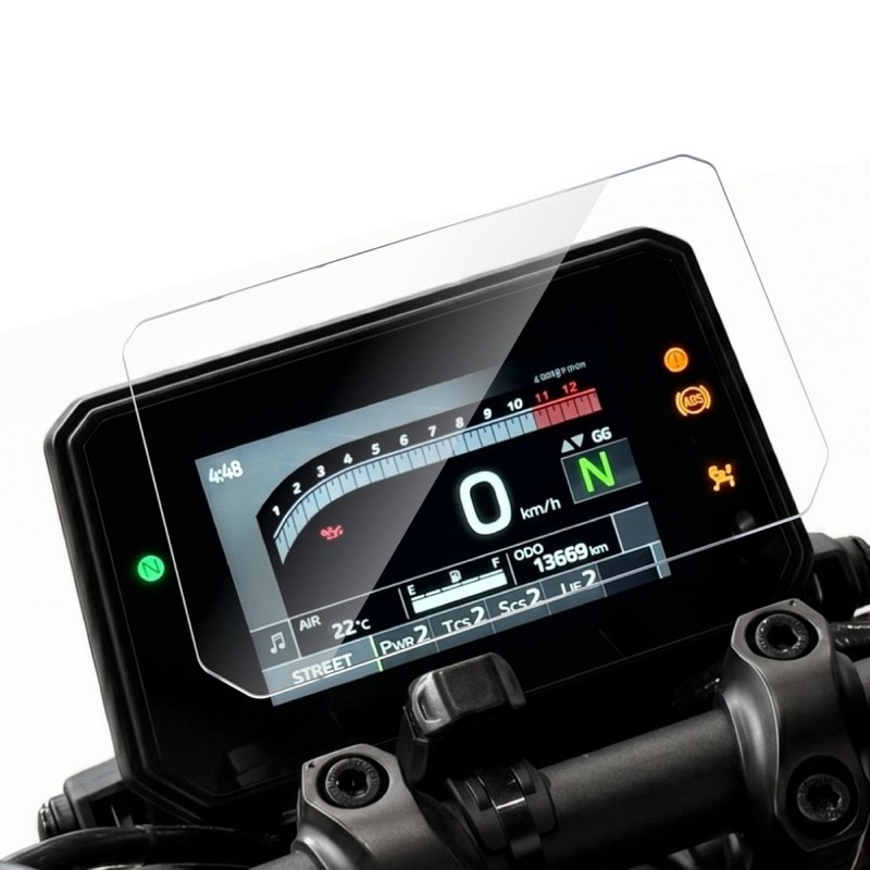 「BIKE GLASS」YAMAHA車 5インチTFTディスプレイ対応 保護ガラスフィルム