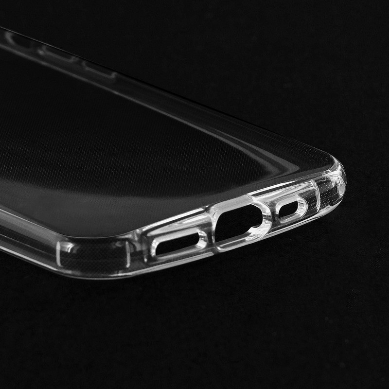 iPhone 14/13 耐衝撃ラウンドソフトケース 「UTILO Round」 クリア
