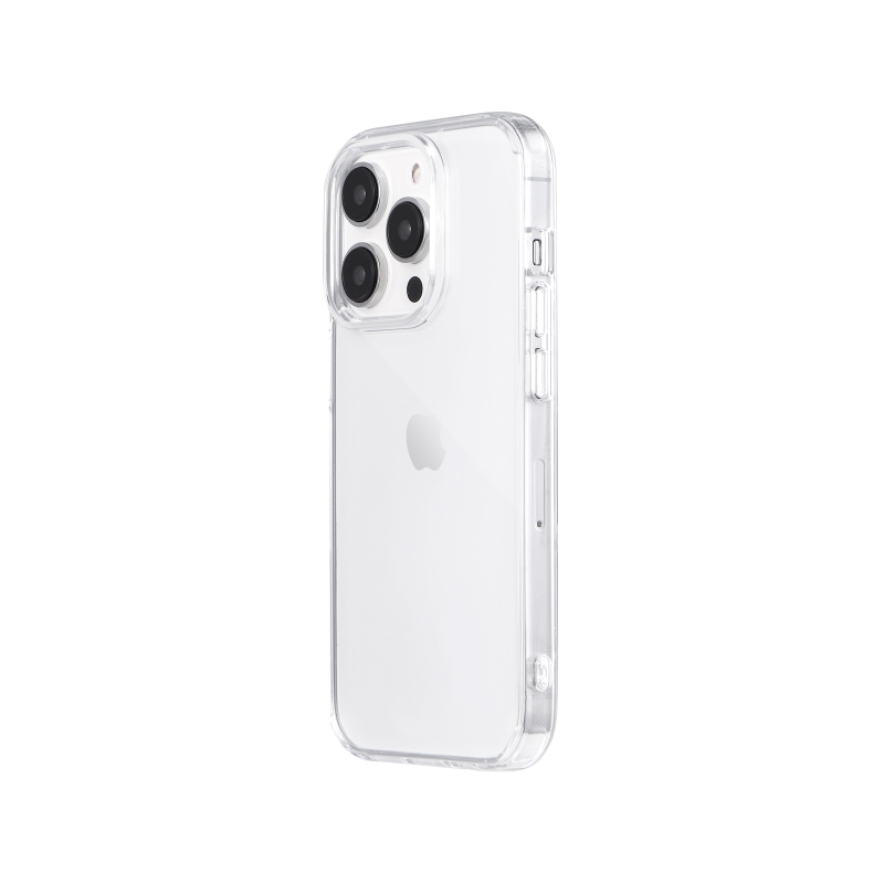 iPhone 14 Pro 耐傷・耐衝撃ハイブリッドケース 「UTILO Tough」 クリア