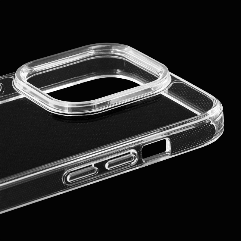 iPhone 14 Pro 耐傷・耐衝撃ハイブリッドケース 「UTILO Tough」 クリア