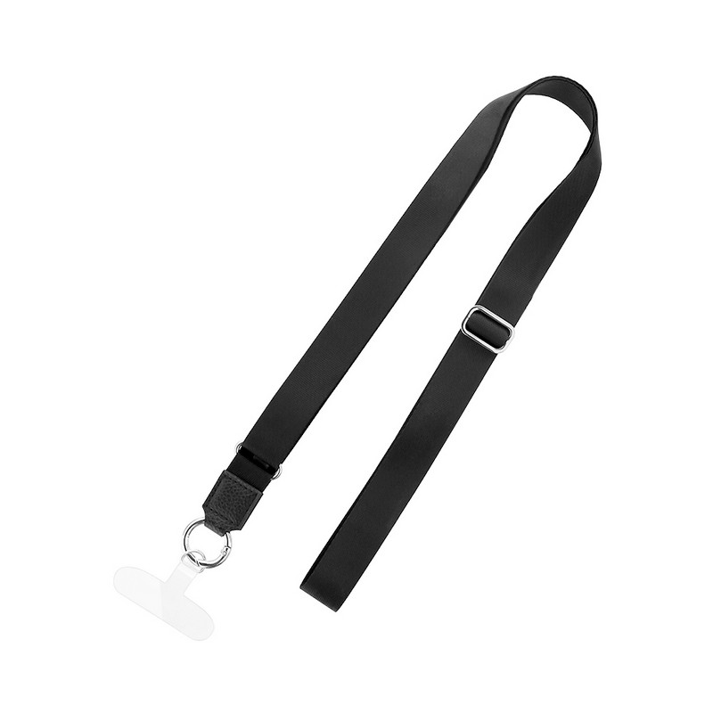 iPhone/スマートフォン対応 ショルダーストラップ 「SHOULTY MULTI STRAP」太平紐タイプ ブラック