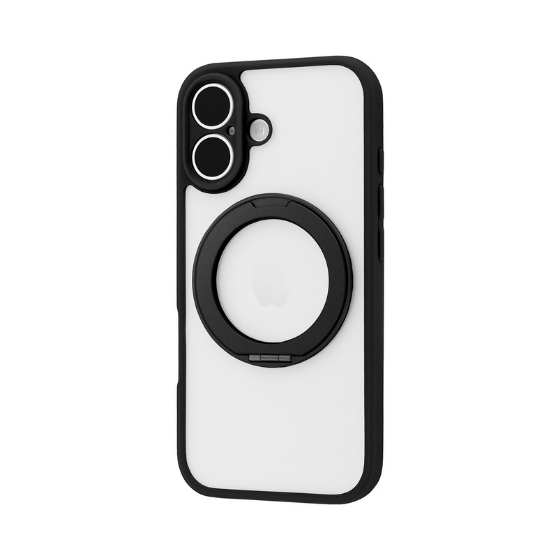 iPhone 17 耐衝撃ハイブリッドケース 「Velta mag swing」 ブラック