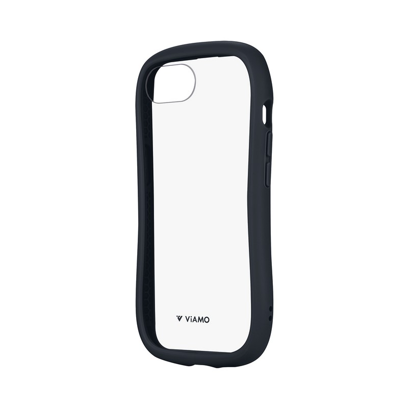 iPhone 17e/iPhone 16e 耐傷・耐衝撃ハイブリッドケース 「ViAMO freely」 ナイトブラック
