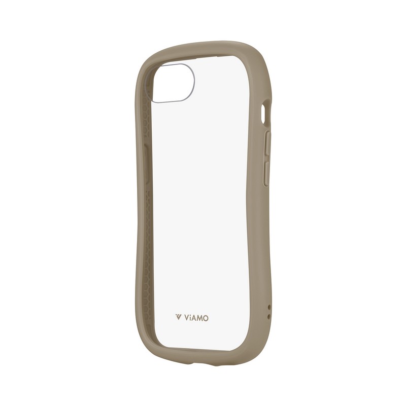 iPhone 17e/iPhone 16e 耐傷・耐衝撃ハイブリッドケース 「ViAMO freely」 グレージュ