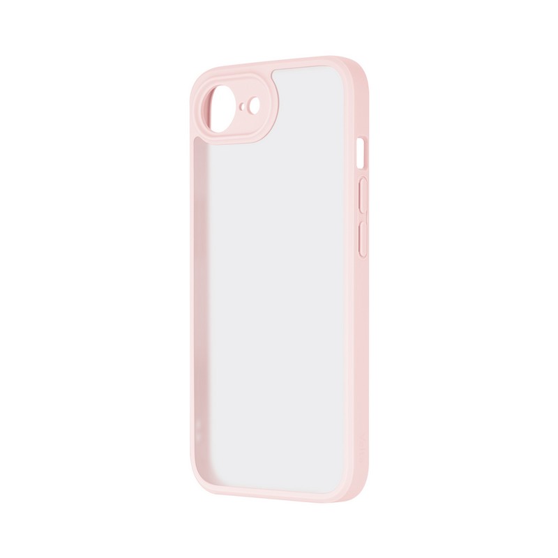 iPhone 17e/iPhone 16e 耐衝撃ハイブリッドケース 「Velta」 マットソフトピンク